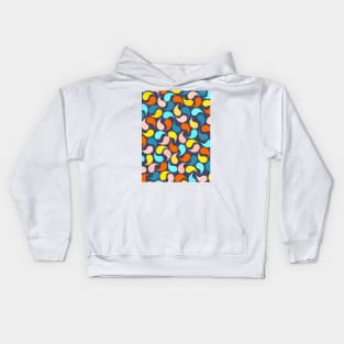 Retro Tear Drops Kids Hoodie